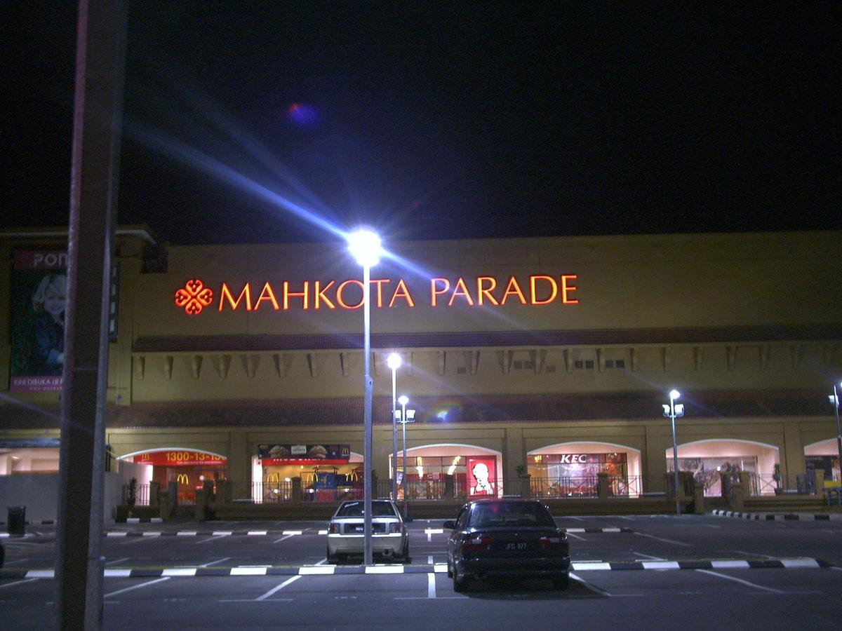 Costa Mahkota Lejlighedshotel Malacca Eksteriør billede